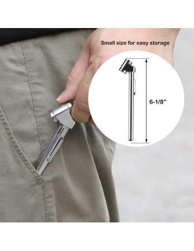 Medidor de Presión de Neumáticos CZC AUTO 10-120 PSI Mecánico