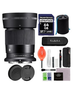 Lente Sigma 30mm f/1.4 DC DN para Nikon Z - Accesorios Incluidos