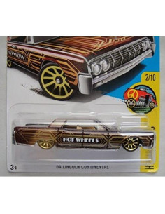 Hot Wheels Lincoln Continental Marrón 1:64 Mattel 2