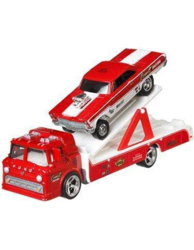 Hot Wheels Transporter Jaguar E-Type 1:64 Coleccionable