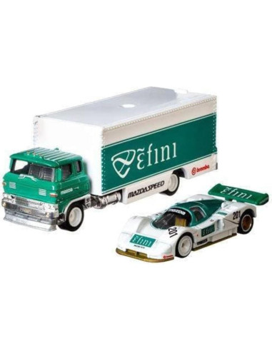 Hot Wheels Transporter Jaguar E-Type 1:64 Coleccionable