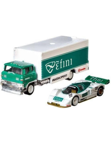 Hot Wheels Transporter Jaguar E-Type 1:64 Coleccionable