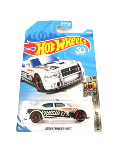 Hot Wheels Dodge Charger Drift 1:64 Policía 50 Aniversario