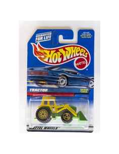 Hot Wheels Tractor Verde y Amarillo 1:64 Mattel 1998