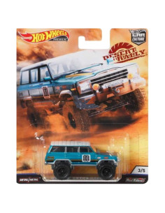 Hot Wheels Jeep Wagoneer 1988 a Escala 1:64 - Mattel
