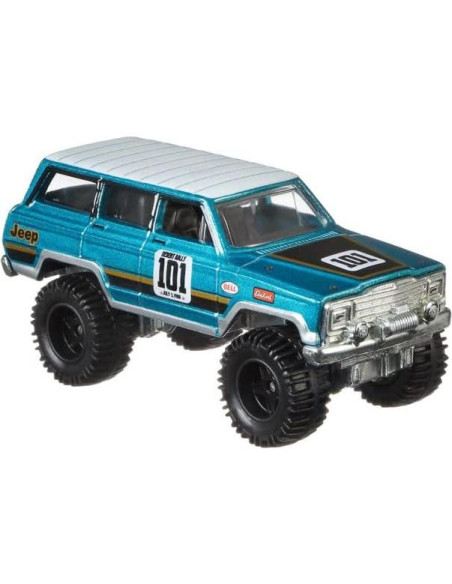 Hot Wheels Jeep Wagoneer 1988 a Escala 1:64 - Mattel
