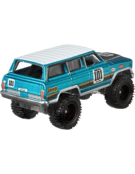 Hot Wheels Jeep Wagoneer 1988 a Escala 1:64 - Mattel