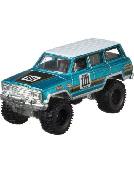 Hot Wheels Jeep Wagoneer 1988 a Escala 1:64 - Mattel