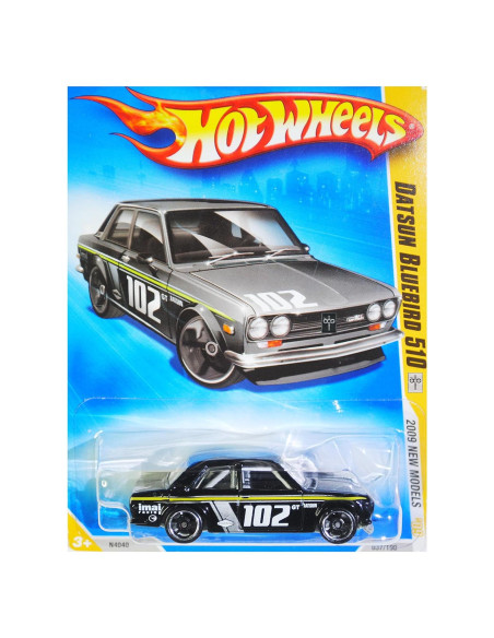 Hot Wheels Datsun Bluebird 510 2009 1:64 Metal Coleccionable