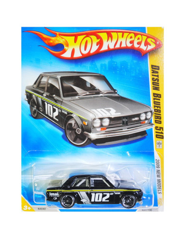 Hot Wheels Datsun Bluebird 510 2009 1:64 Metal Coleccionable