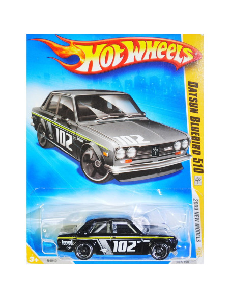 Hot Wheels Datsun Bluebird 510 2009 1:64 Metal Coleccionable