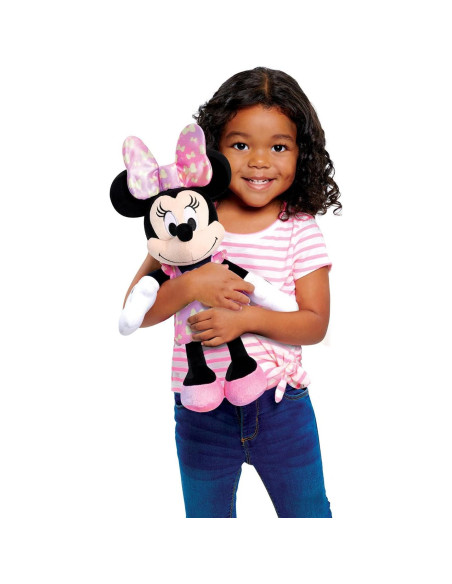 Peluche Disney Junior Minnie Mouse 35.56 cm con Luces y Sonidos