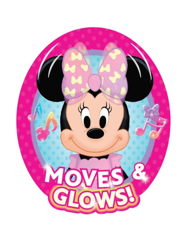 Peluche Disney Junior Minnie Mouse 35.56 cm con Luces y Sonidos