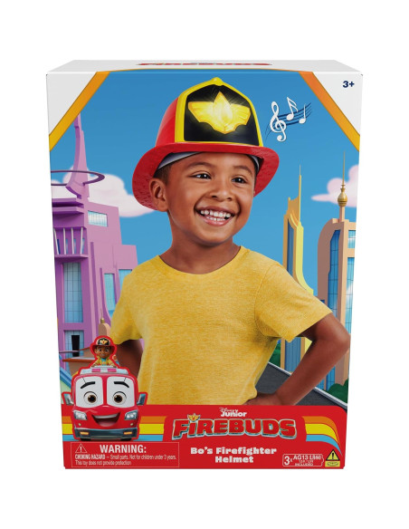 Casco de Bombero Bo Disney Junior con Luz y Sonidos 3+