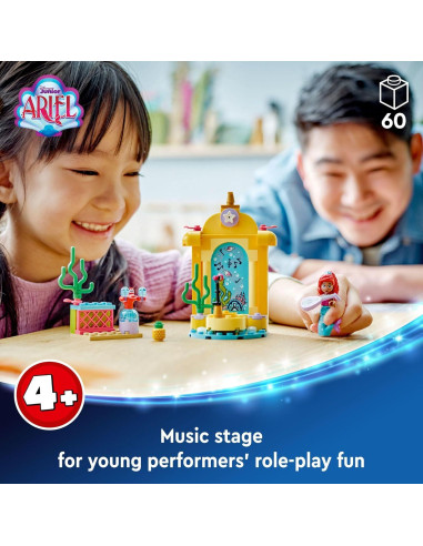 LEGO Disney Princess Escenario Musical de Ariel 43235