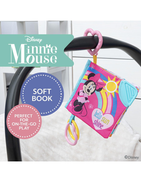 Libro Suave Disney Baby Minnie Mouse 12.7 cm para Bebés
