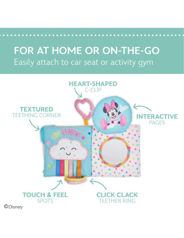Libro Suave Disney Baby Minnie Mouse 12.7 cm para Bebés