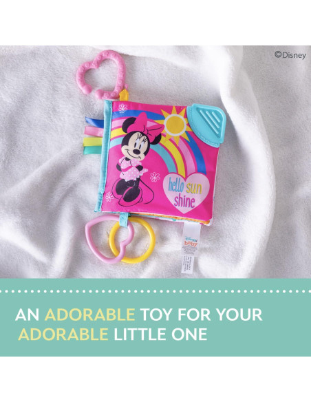 Libro Suave Disney Baby Minnie Mouse 12.7 cm para Bebés