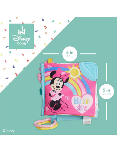 Libro Suave Disney Baby Minnie Mouse 12.7 cm para Bebés