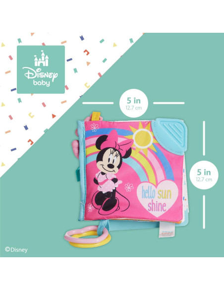 Libro Suave Disney Baby Minnie Mouse 12.7 cm para Bebés