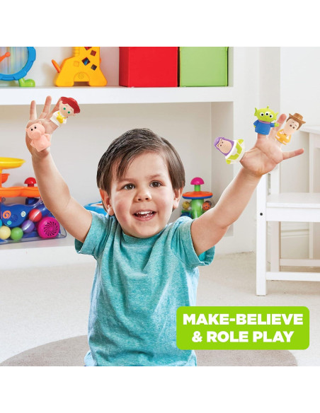 Títeres de dedo Toy Story Disney - 10 piezas para baño