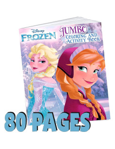 Libro para Colorear Disney Frozen con 500 Stickers y Colgador 2