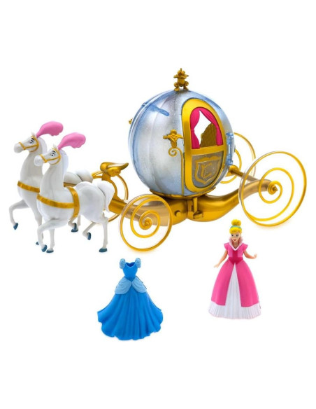 Set de Juego Cenicienta Disney con Carroza y Caballos