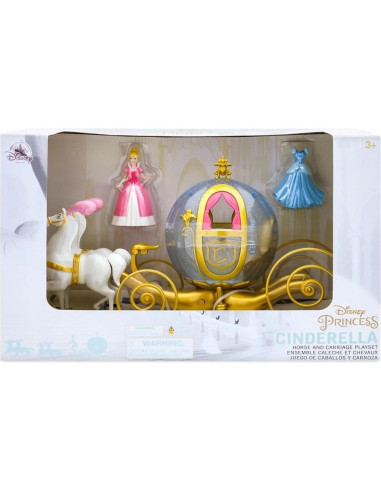Set de Juego Cenicienta Disney con Carroza y Caballos