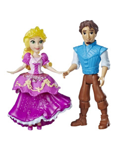 Muñecas Princesa Disney Rapunzel y Eugene - Moda Clips Real