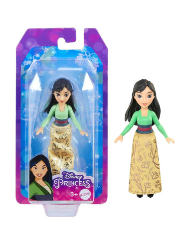 Muñeca Mini Mulan Disney Princess 16.5cm para Niñas 3+