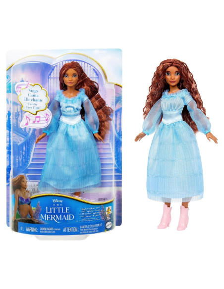 Muñeca Ariel Canta y Descubre Mattel 38.67 cm