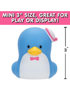 Set de 6 Patos de Goma Hello Kitty y Amigos - Juguetes de Baño 2