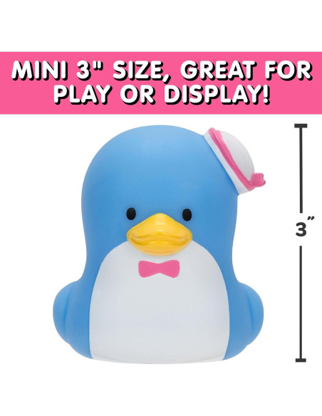 Set de 6 Patos de Goma Hello Kitty y Amigos - Juguetes de Baño