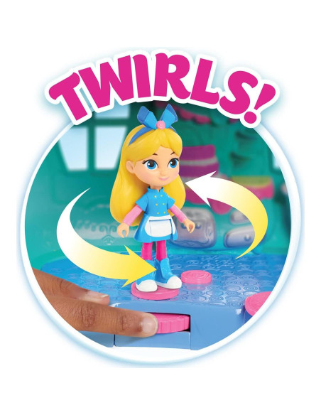 Set de Juego Panadería Alicia en el País de las Maravillas Just Play, 15 Piezas