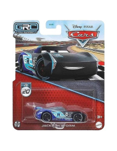 Vehículo Cars 3 Jackson Storm Disney 1:55 Detalles Únicos