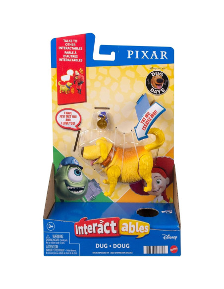 Figura Interactiva Dug Mattel 18x8x4 cm Disney Pixar
