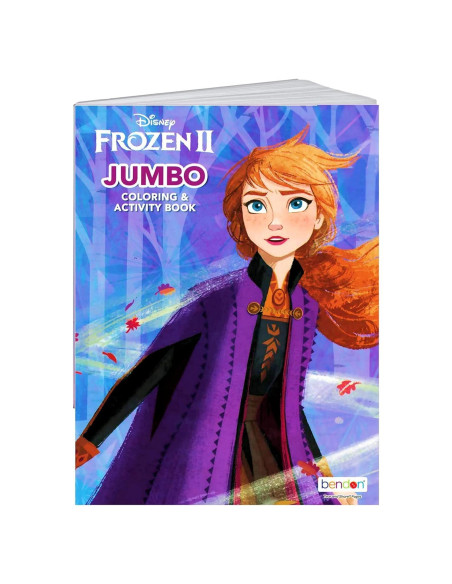 Libro para Colorear Disney Frozen II 80 Páginas para Niños
