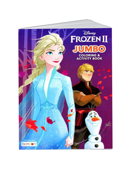 Libro para Colorear Disney Frozen II 80 Páginas para Niños