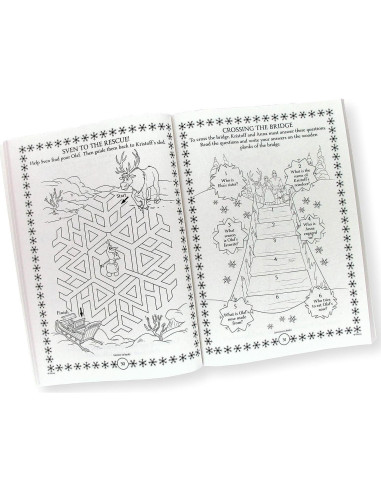 Libro para Colorear Disney Frozen II 80 Páginas para Niños