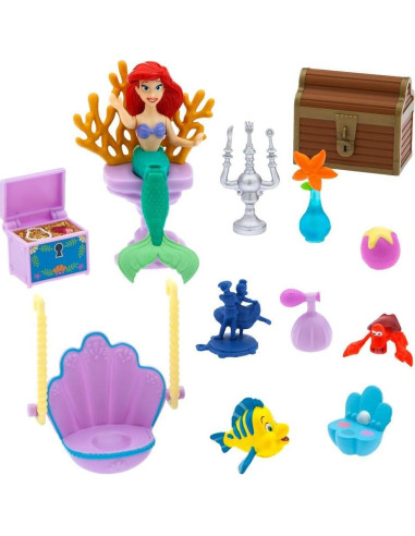Playset Gruta de Ariel Disney - Juguete Interactivo para Niñas