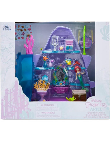Playset Gruta de Ariel Disney - Juguete Interactivo para Niñas