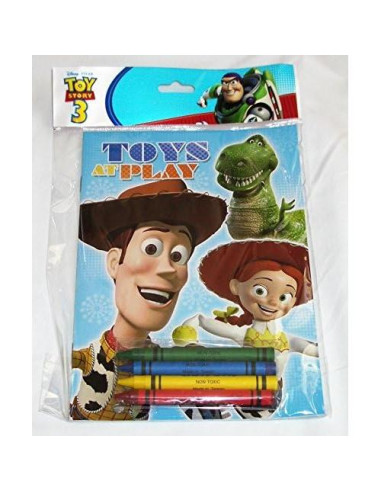 Lote de 12 Libros para Colorear Disney Pixar Toy Story con Crayones
