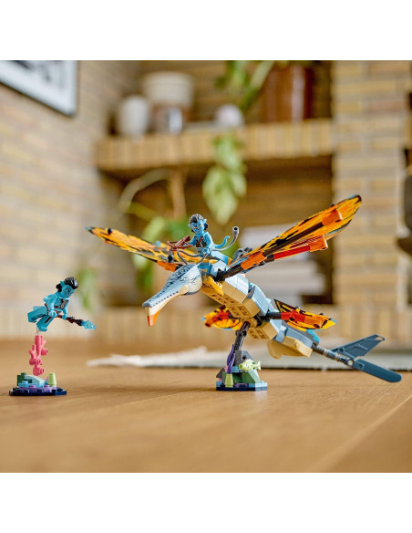 LEGO Avatar Aventura Skimwing 75576 con Minifiguras Jake y Tonowari