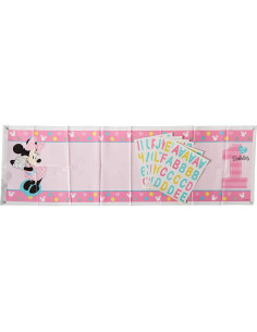 Banner Gigante Personalizado Amscan Minnie Mouse 165 x 51 cm 2