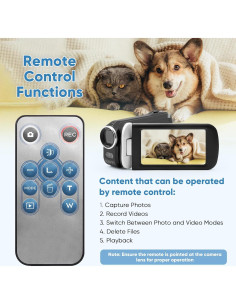 Cámara de Video Digital CYTYUNN D250 Full HD 2.7K 48MP 2