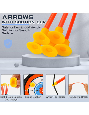 Juego de Tiro con Arco Handwell 988-685A1 para Niños 3-12 Años