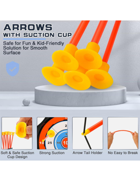 Juego de Tiro con Arco Handwell 988-685A1 para Niños 3-12 Años