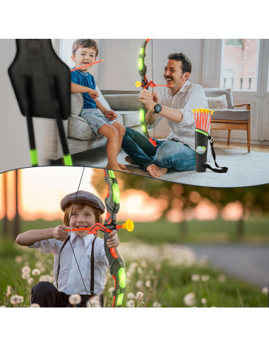 Juego de Tiro con Arco Handwell 988-685A1 para Niños 3-12 Años