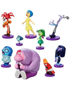 Juego de Figuras Inside Out 2 Disney Store - 9 Personajes 2
