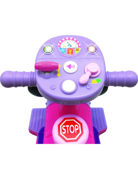 Tren Motorizado Minnie Kiddieland con Pista y Vagón